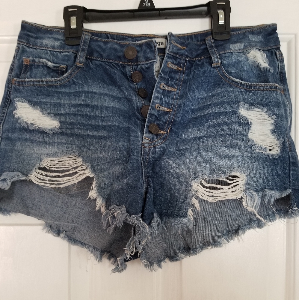 High waited short shorts